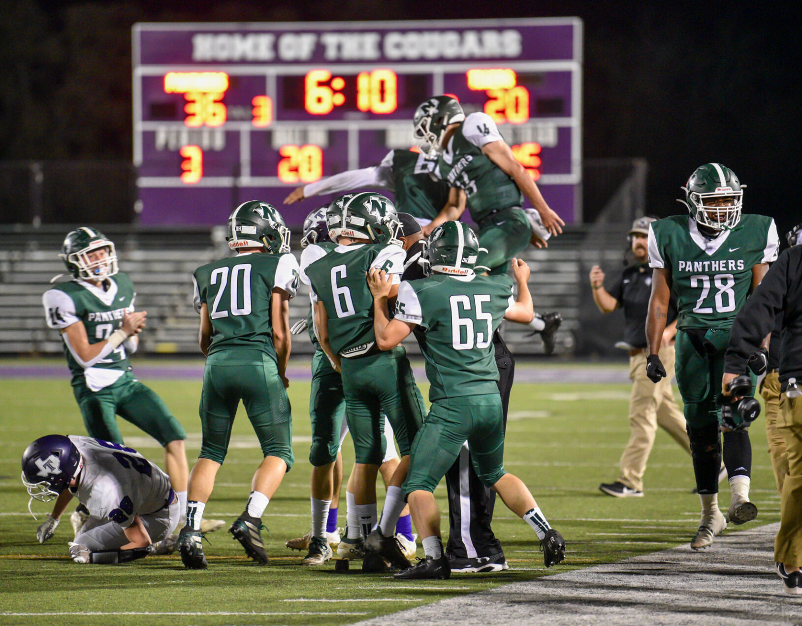 Normangee vs. Thrall football